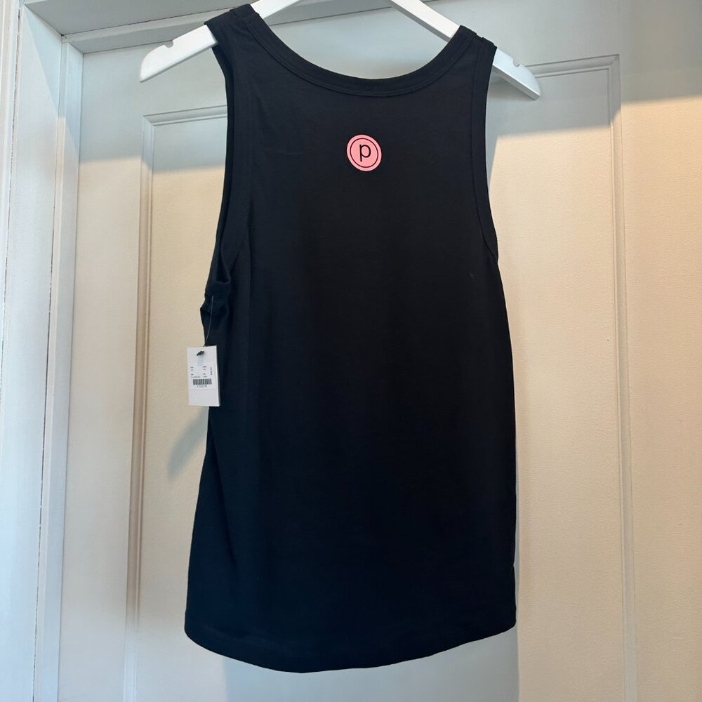NWT Pure Barre Lift Tone Cheer Tank, Black, Holiday - Picture 4 of 8